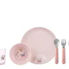 6 delig servies Flowers & Butterflies