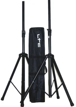 2 Speaker Stands With Bag