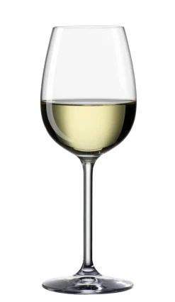 6 witte wijnglazen Clara