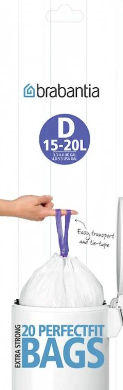 Afvalzak 15 L string 20 stuks