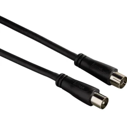 Antenne kabel 90 db 5,0 m zwart 1 ster