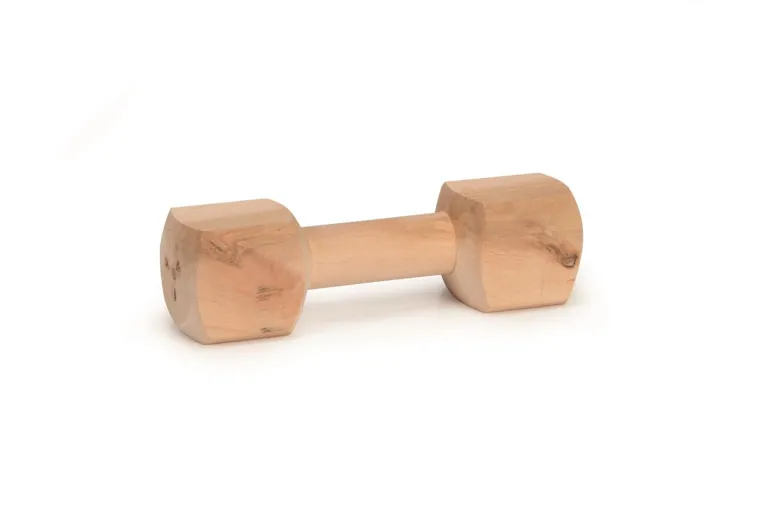 Apporteerblok ca 235 - 250 gram hout