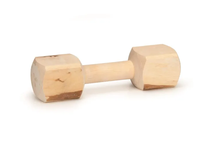Apporteerblok ca 350 - 400 gram hout