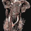 Artfoil Copper Elephant