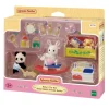 baby's speelkamer baby panda & sneeuwwit konijn