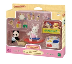 baby's speelkamer baby panda & sneeuwwit konijn
