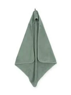 Badcape 75 x 75 cm Ash Green badstof