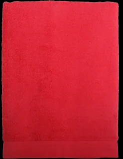 Badlaken 70 x 140 cm rood