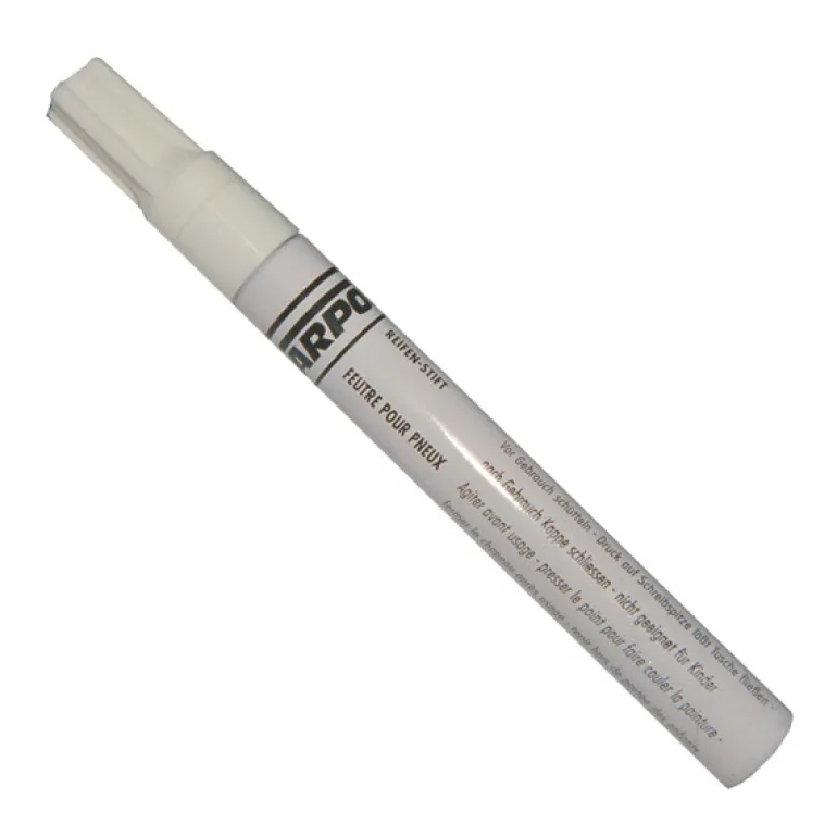 Bandenmerkstift wit