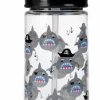 Beker met rietje Tritan 540ml blauw