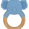 Bijtring koala hout/silicone