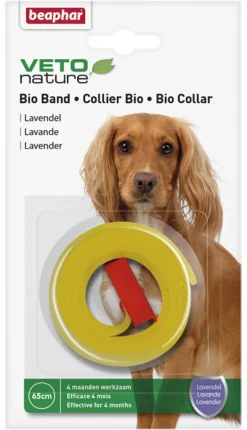Bioband Hond lavendel