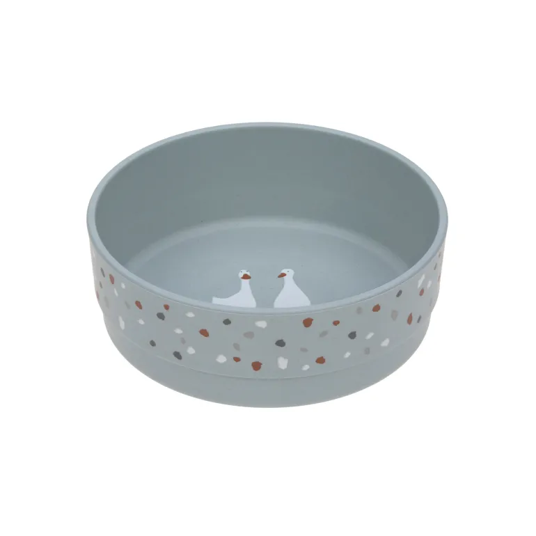 Bowl PP/Cellulose Tiny Farmer Goose Blue
