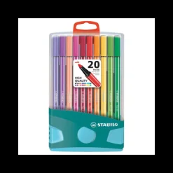 Box met 20 kleurstiften