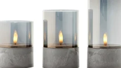 Brilliant Bougie tafellampen - set 3 stuks