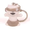 Charly sleutelhanger taupe