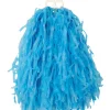 Cheerleader Pompon met Ringen - Blauw
