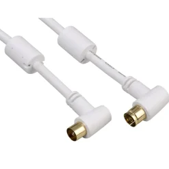Coaxkabel 90 graden 95 db 3 m