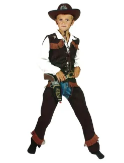 Cowboy Kostuum Chaps - Maat 128