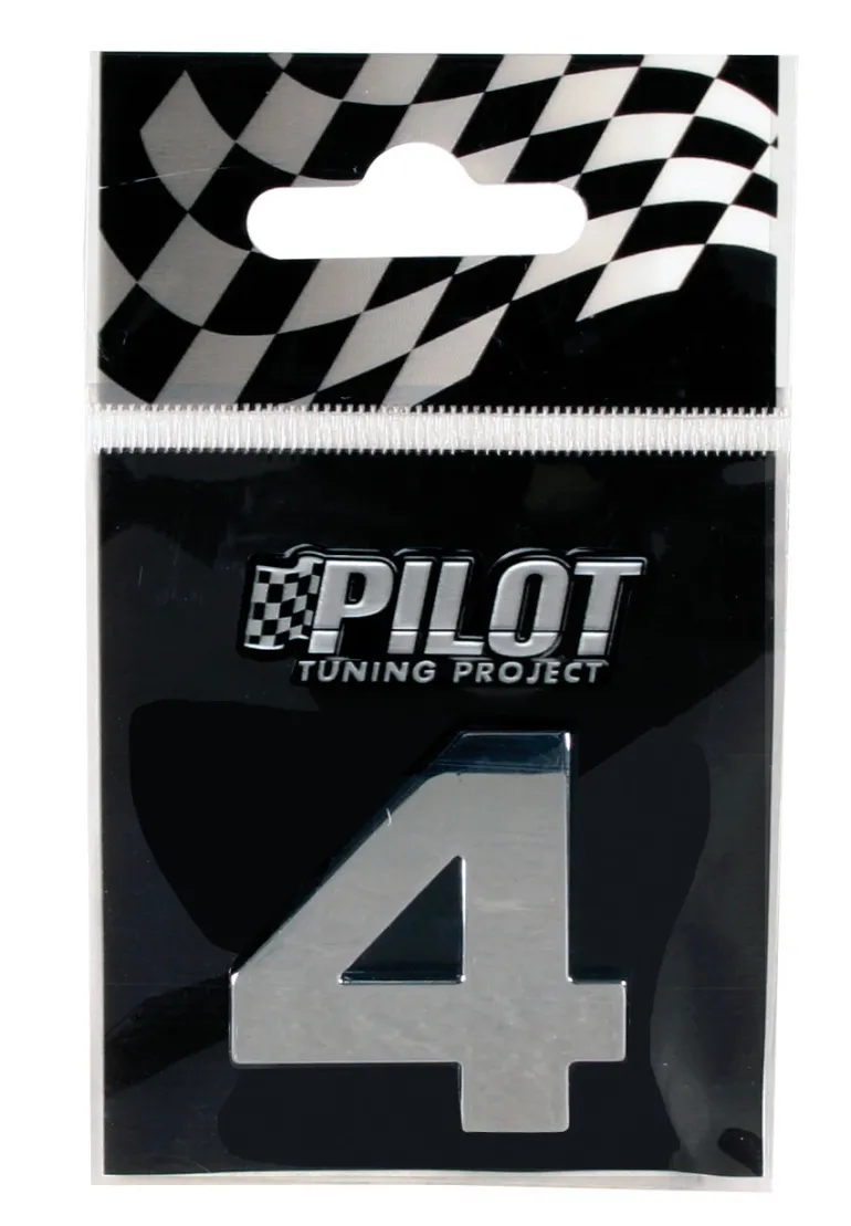 3D Letter 4 28mm