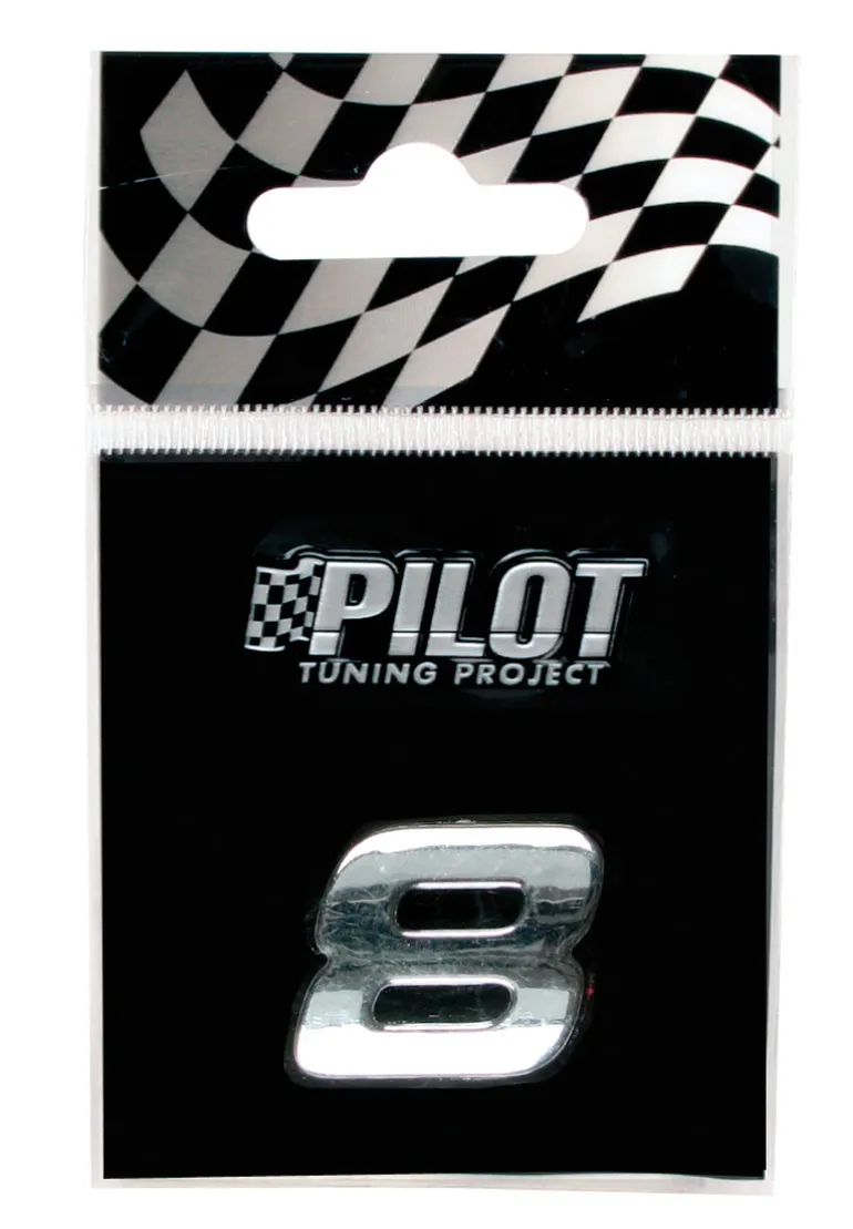 3D Letter 8 18mm