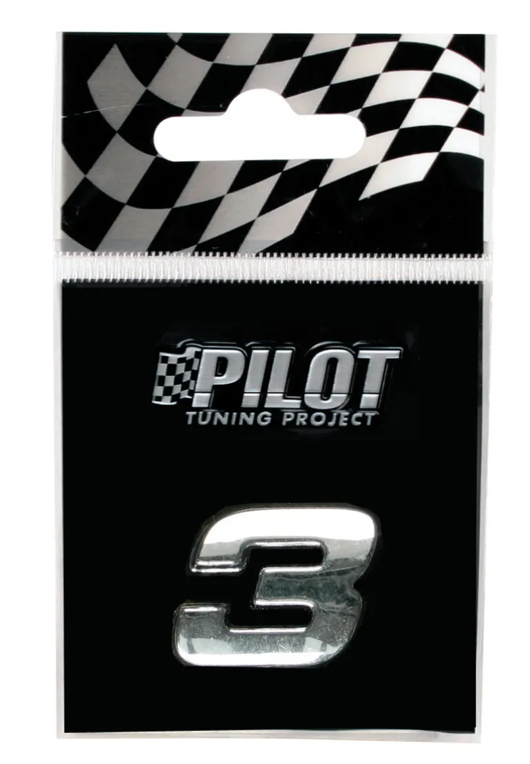 3D Letter 3 18mm