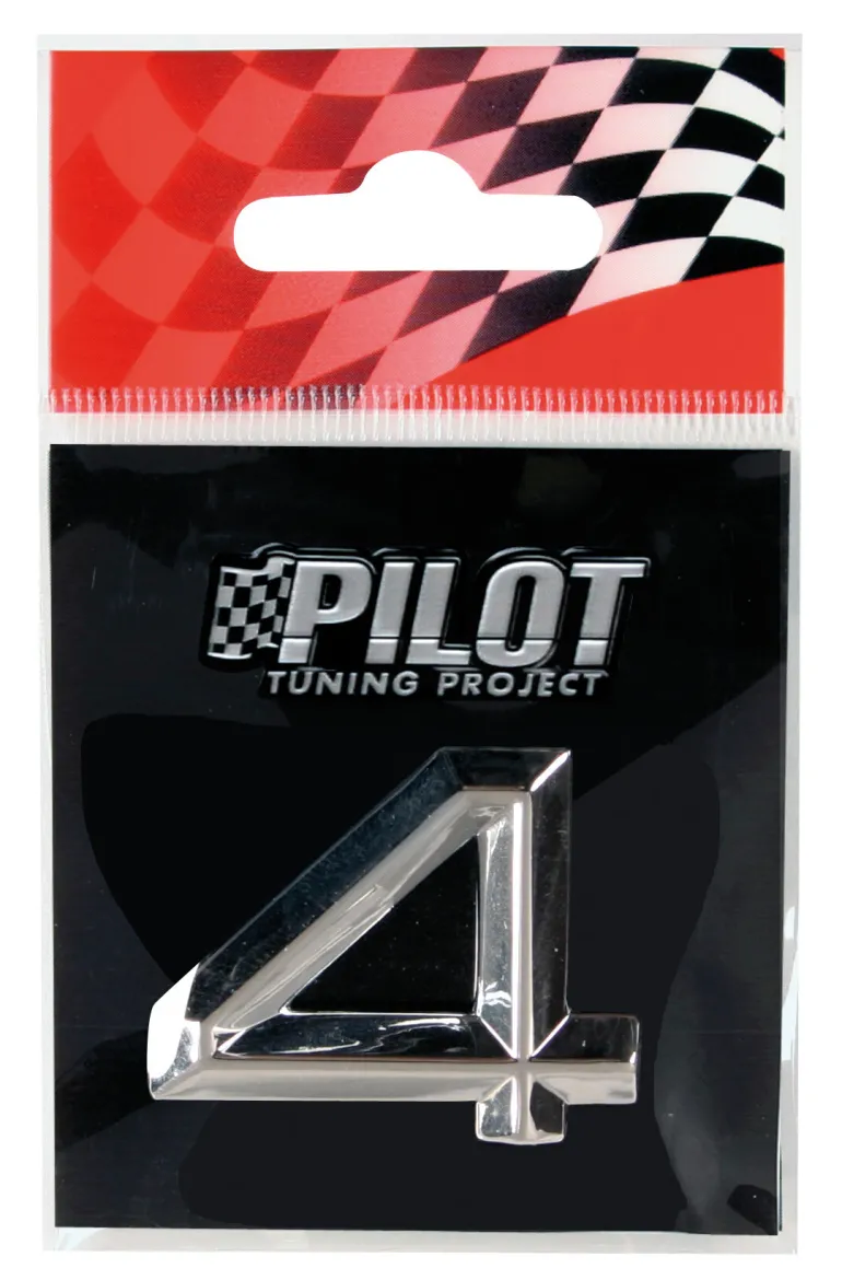 3D Letter 4 26mm