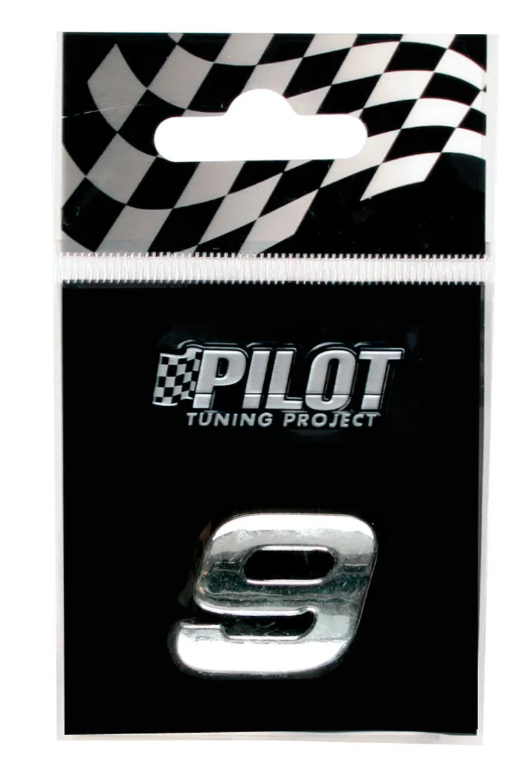 3D Letter 9 18mm