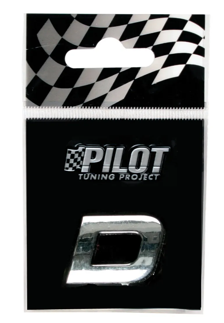 3D Letter D 18mm