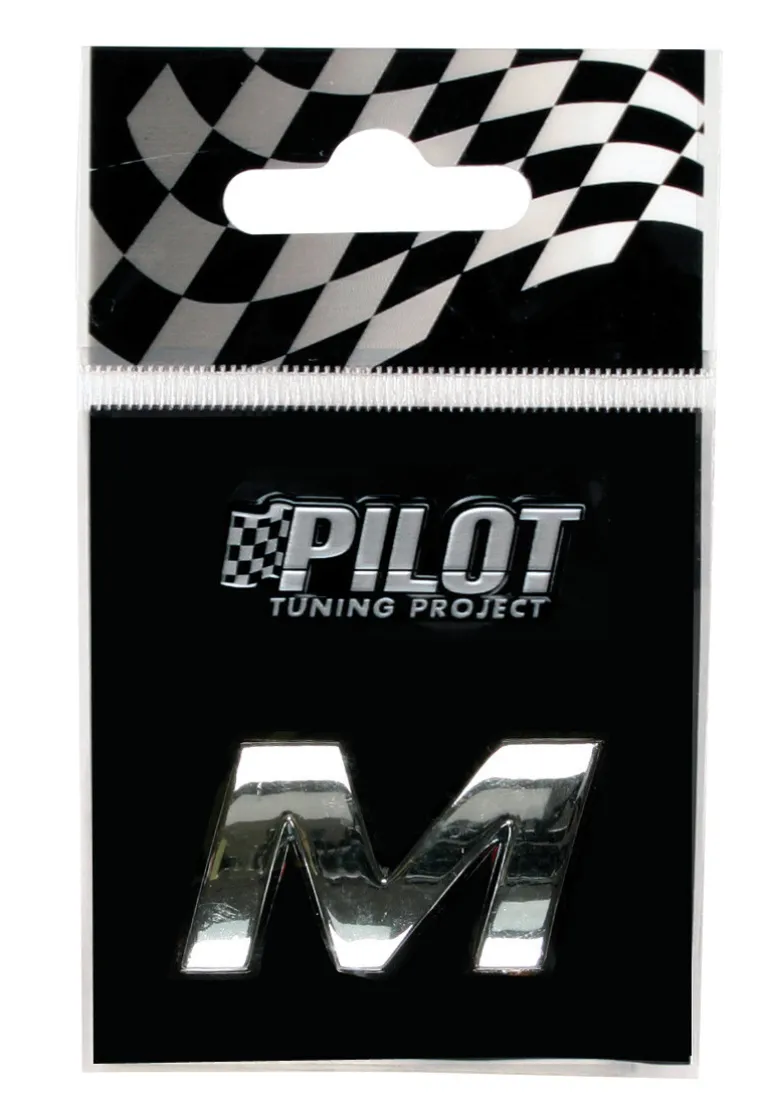 3D Letter M 18mm