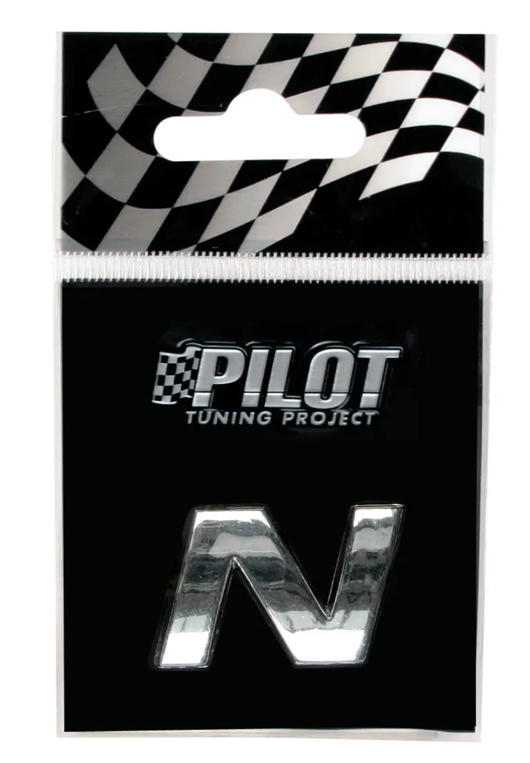 3D Letter N 18mm