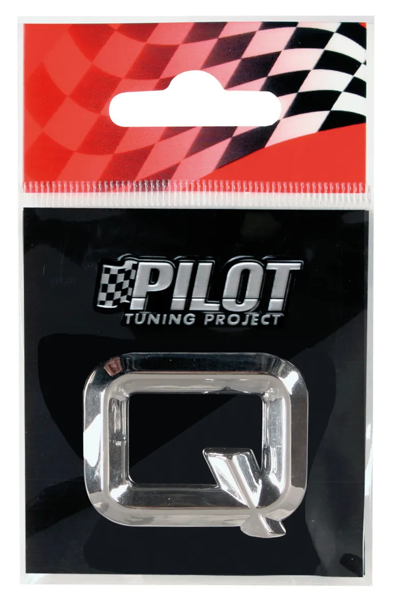 3D Letter Q 26mm