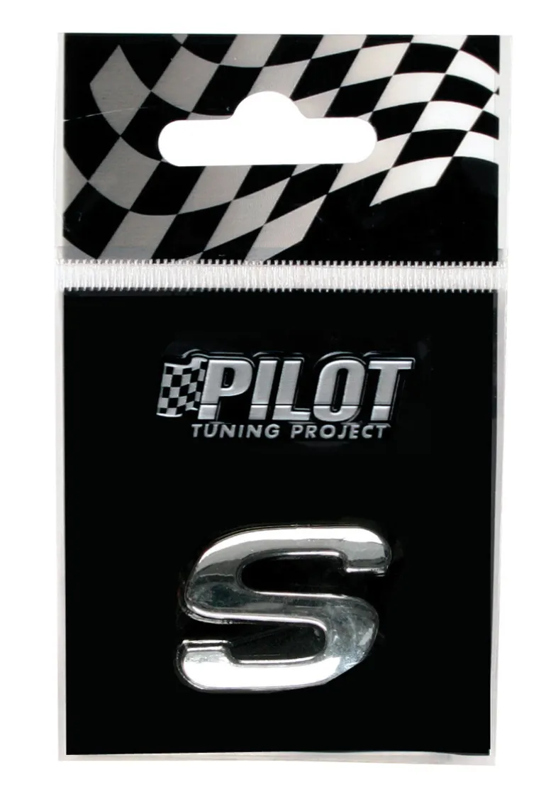 3D Letter S 18mm