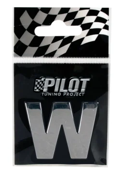 3D Letter W 28mm
