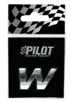 3D Letter W 18mm