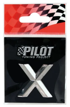 3D Letter X 26mm