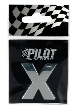 3D Letter X 28mm