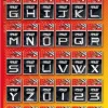 3D Letter 10x48pcs 26mm