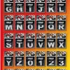 3D Letter 10x48pcs 28mm