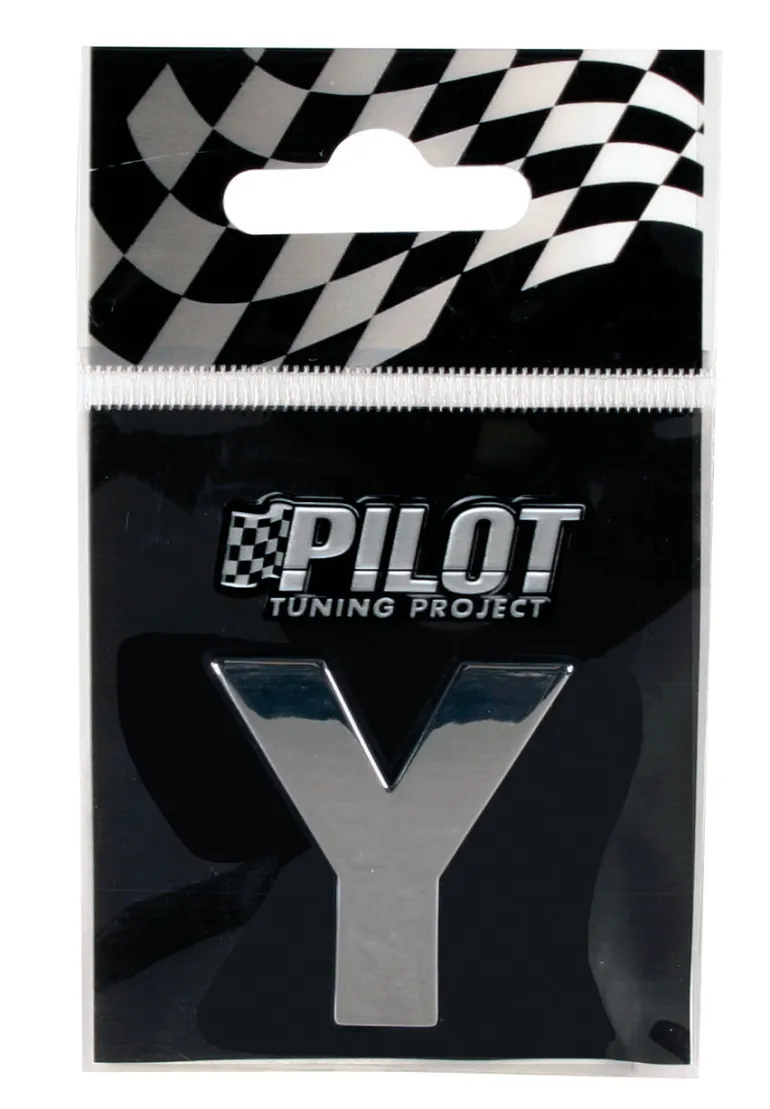 3D Letter Y 28mm