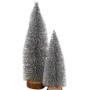 Deco boompje zilver S