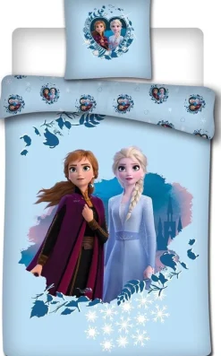 Dekbedovertrek Frozen 2 140X200 Flanel