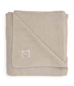 Deken 75 x 100 cm Basic Knit Nougat