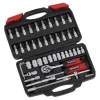 46-delige dopsleutelset 1/4''