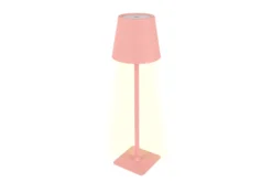 Draadloze LED tafellamp Sphere met touchbediening - Dimbaar - Oplaadbaar via USB - Roze
