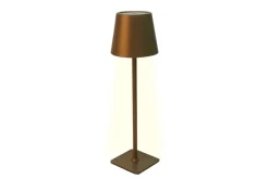 Draadloze LED tafellamp Sphere met touchbediening - Dimbaar - Oplaadbaar via USB - Champagne