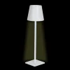 Draadloze LED tafellamp Sphere met touchbediening - Dimbaar - Oplaadbaar via USB - Wit
