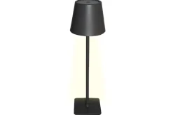 Draadloze LED tafellamp Sphere met touchbediening - Dimbaar - Oplaadbaar via USB - Donkergrijs