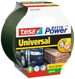 Duct tape 10 m x 50 mm groen