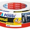 Duct tape 50 m x 50 mm wit